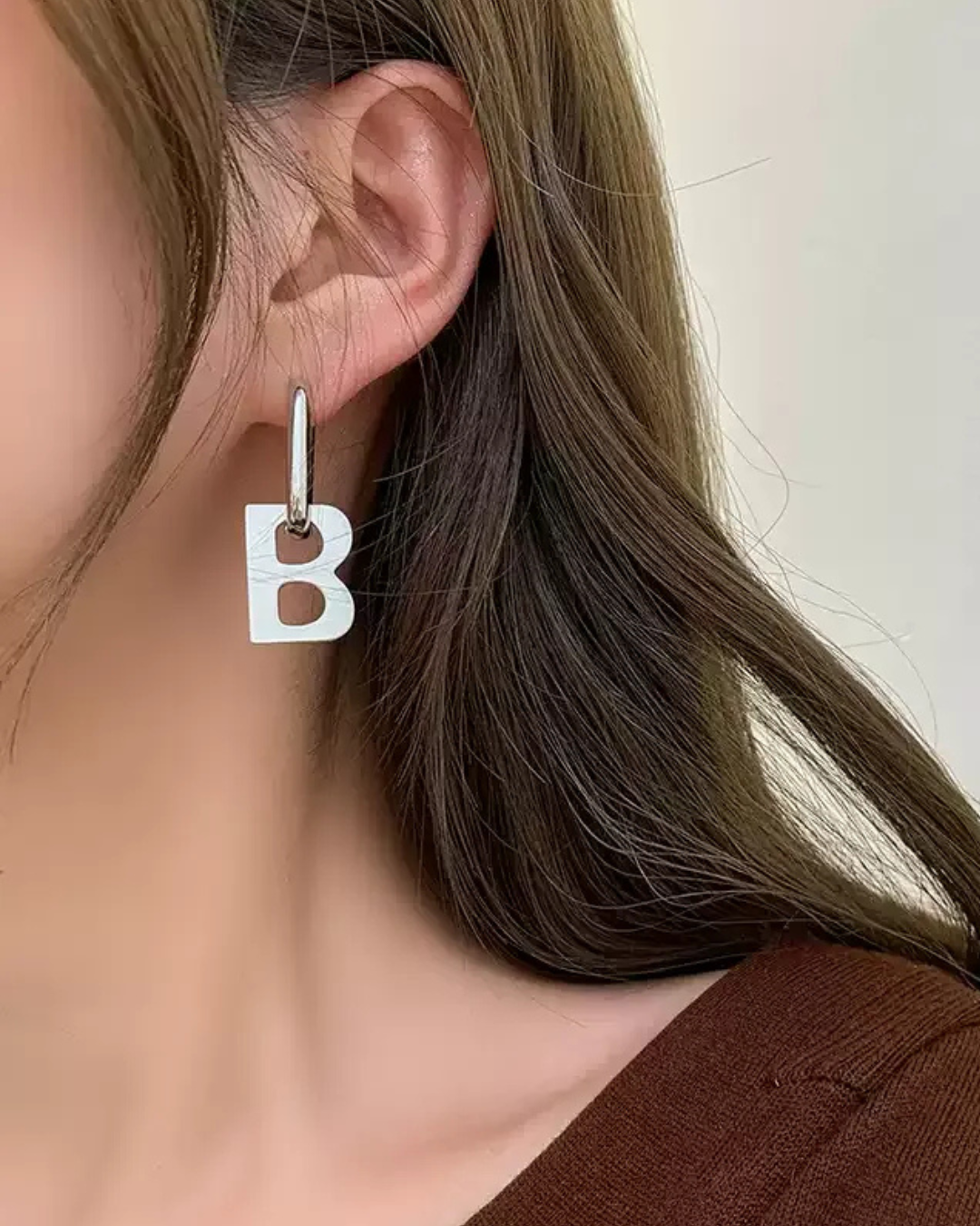 Bチャームピアス