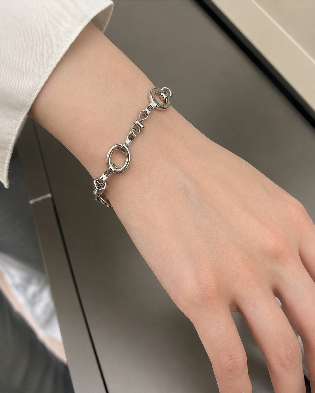 サークルリンクブレスレット